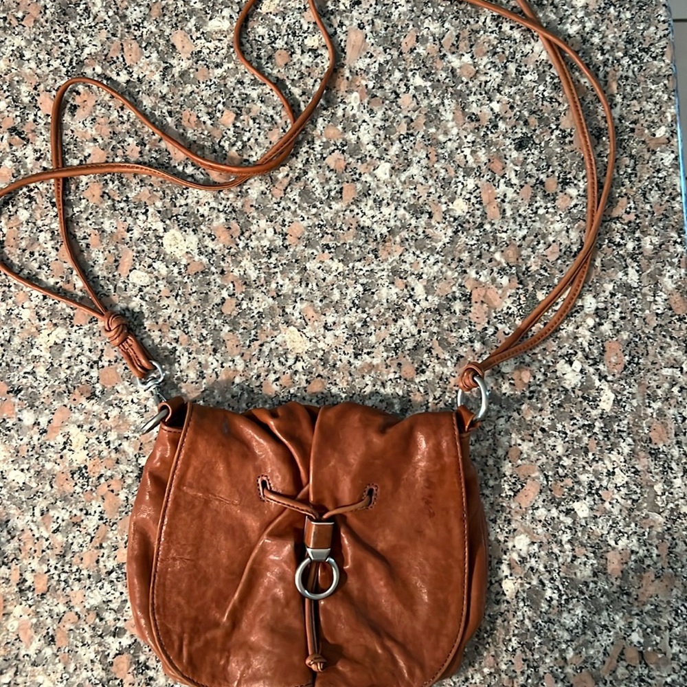 Cole Haan Brown Leather Crossbody